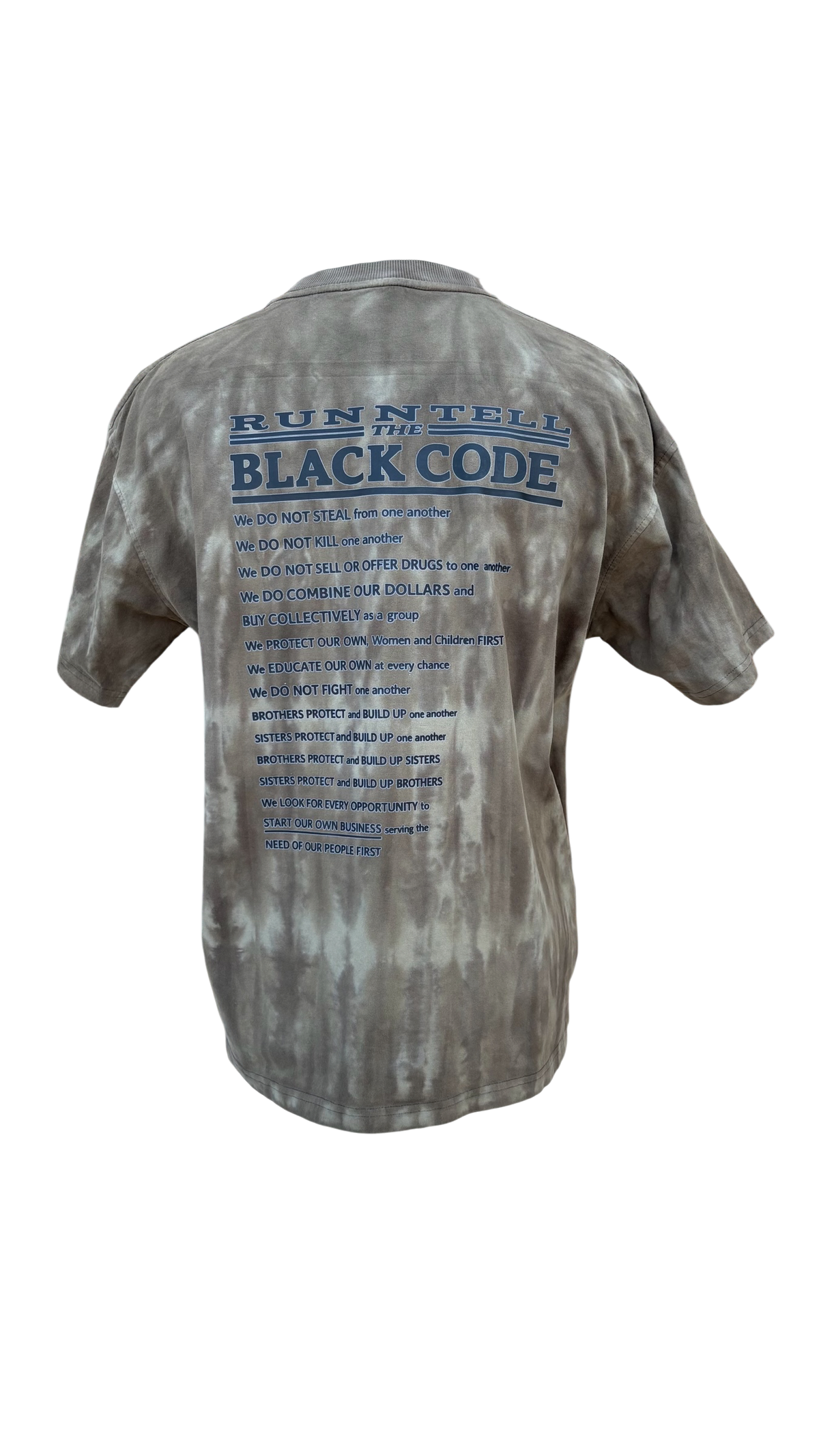 Angela Davis RNT Black Code T-Shirt