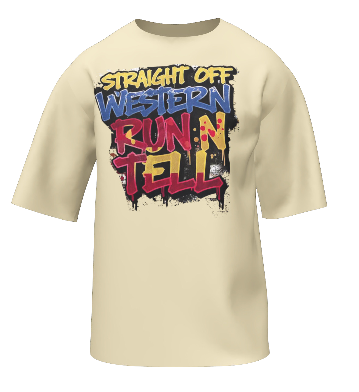 RnT Straight Off Western T-Shirt