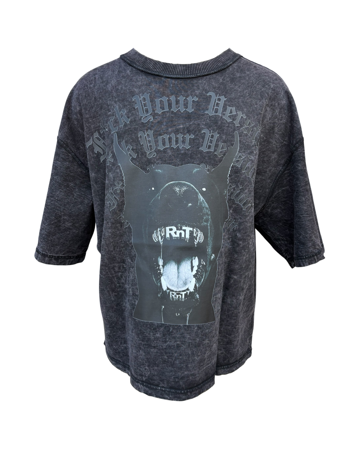 F%ck Your Vision RNT Graphic Crop Tees